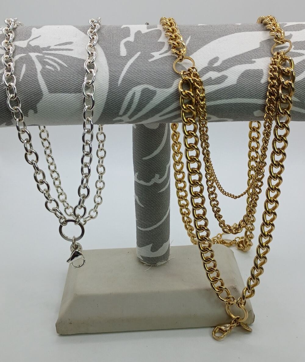 Origami Owl Silver & Gold Tone Necklaces